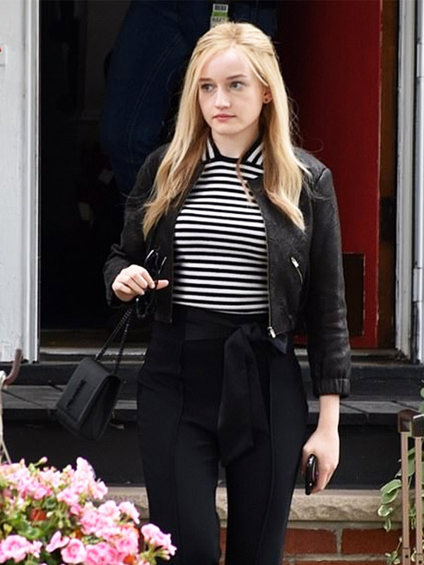 Inventing Anna Julia Garner Leather Jacket