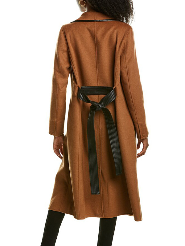 Kenan Mika Brown Coat