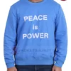 Peace is Power Sweatshirt Mens