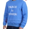 Peace is Power Sweatshirt for Mens