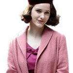 Rachel Brosnahan The Marvelous Mrs. Maisel Pink Coat