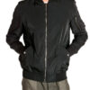 Rick Owens Raglan Bomber Black Jacket