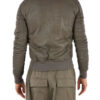 Rick Owens Raglan Grey Bomber Jacket