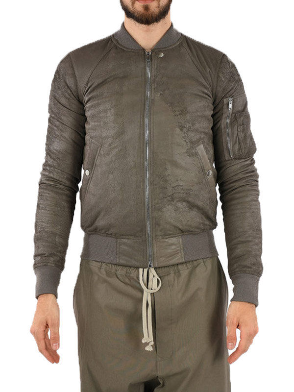 Rick Owens Raglan Bomber Jacket - JacketsJunction