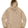 Supreme Cotton Khaki Hooded Raglan Jacket