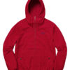 Supreme Cotton Red Hooded Raglan Jacket