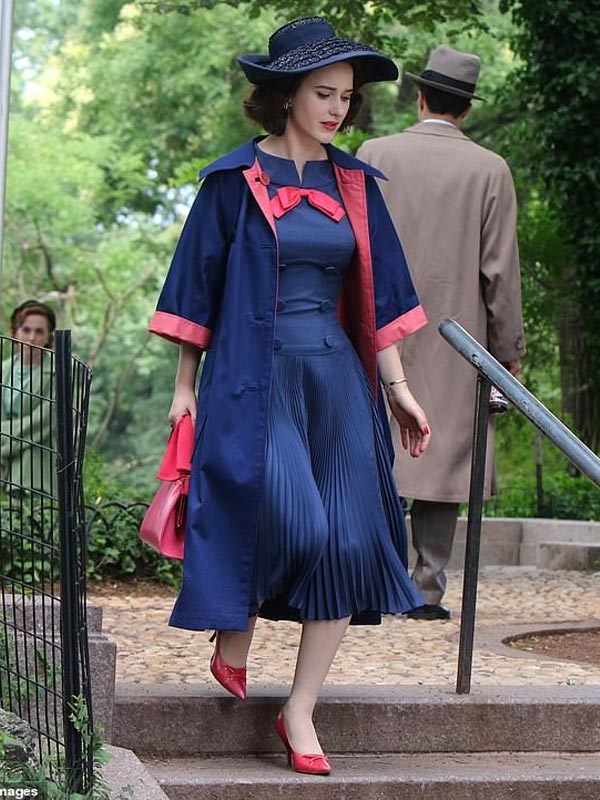 The Marvelous Mrs Maisel Miriam Maisel Blue Coat