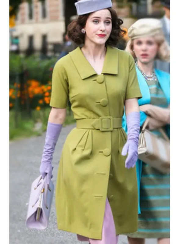 The Marvelous Mrs. Maisel Miriam Maisel Green Coat