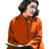 The Marvelous Mrs. Maisel Rachel Brosnahan Orange Coat