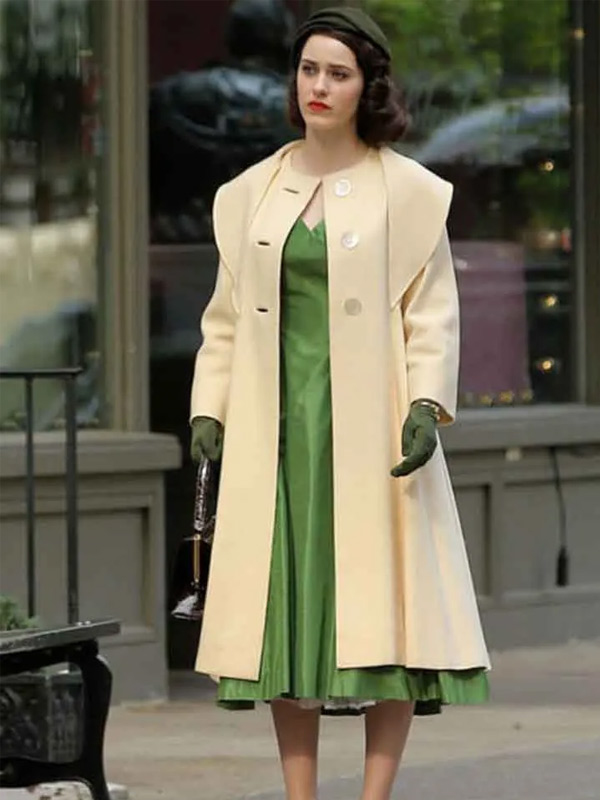 The Marvelous Mrs.Maisel Miriam Maisel Beige Coat