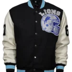 Axel Foley Detroit Lions Varsity Jacket