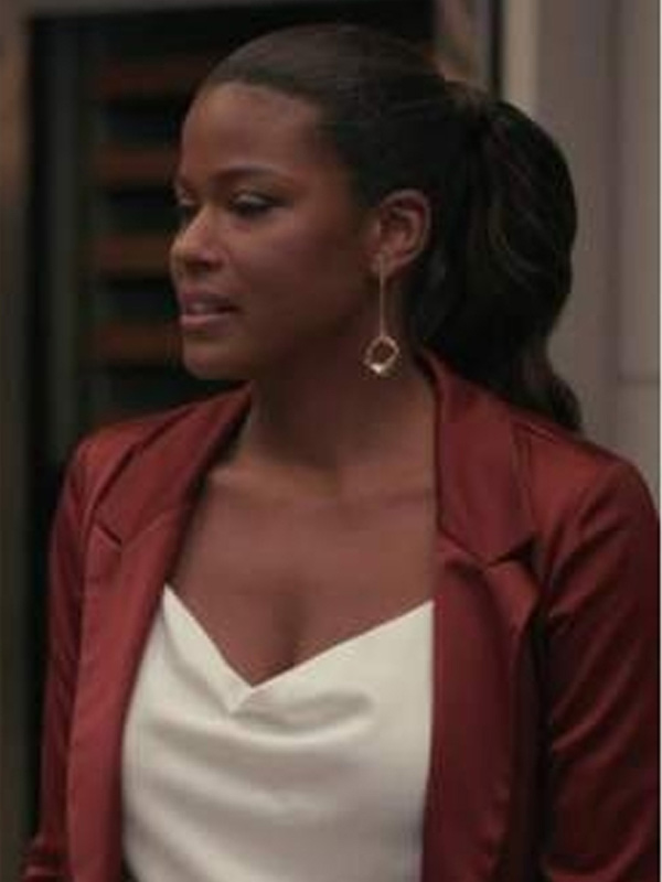 Bel-Air Vivian Banks Satin Blazer