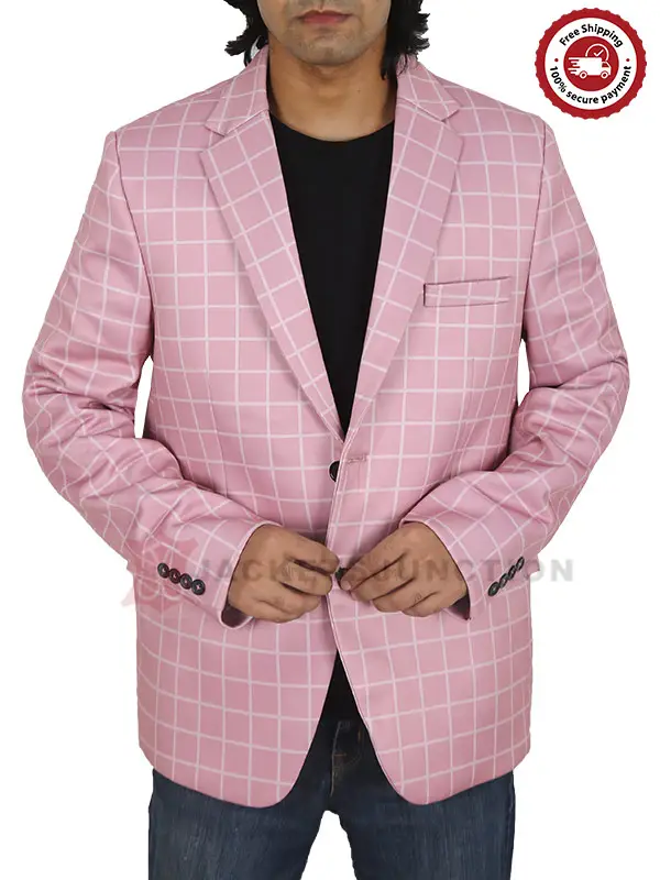 Elvis Presley Austin Butler Pink Blazer