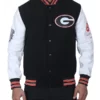 Football UGA Georgia Bulldog NCAA Letterman Jacket