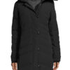 Jennifer Lopez Black Parka Coat with Fur