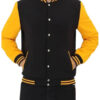 Mens Black and Yellow Jacket