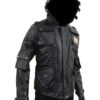 PUBG Black Leather Jacket