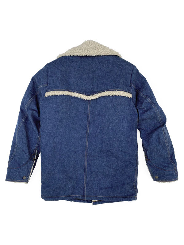 The Equalizer Harry Keshegian Blue Sharpa Jacket