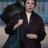 The Father Olivia Colman Brown Coat