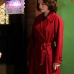 The Marvelous Mrs. Maisel Miriam Red Belted Coat