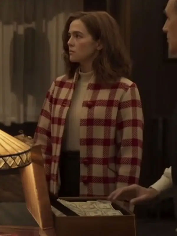 The Outfit Mable Checkered Coat