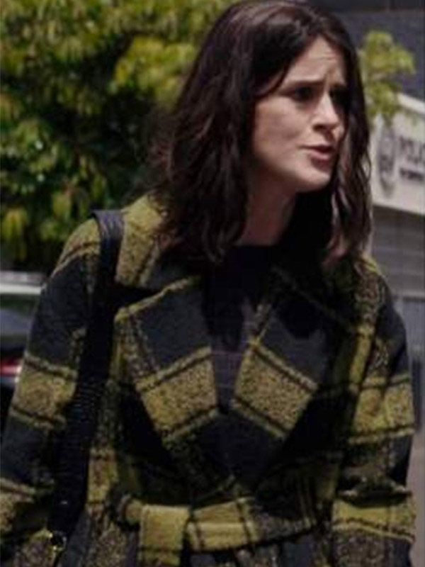 The Woman In The House Sloane Plaid Coat