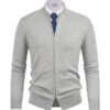 Upload Season 02 Robbie Amell Grey Sweater Jacket