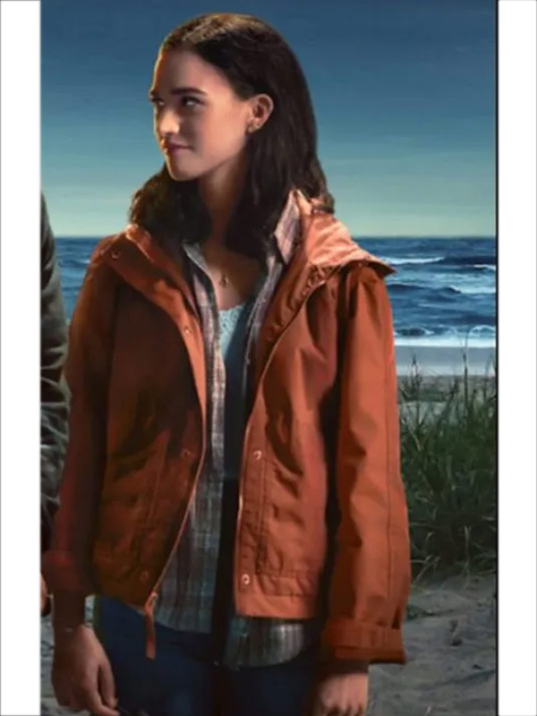 Along for the Ride Auden Orange Jacket