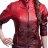 Avengers Age Of Ultron Scarlet Witch Leather Jacket