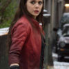 Avengers Age Of Ultron Scarlet Witch Red Jacket