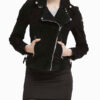 Motorcycle-Black-Suede-Leather-Jacket-Womens