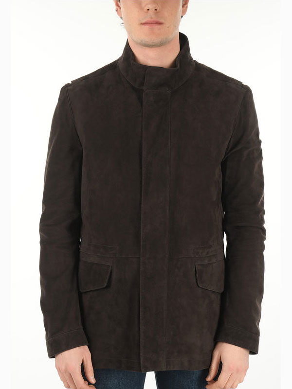 Men's-Utility-Black-Suede-Leather-Jackett