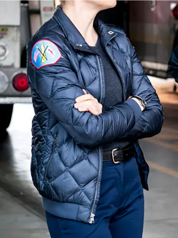 Chicago Fire Kara Killmer Black Jacket