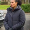 FBI Most Wanted Sheryll Barnes Puffer Black Coat