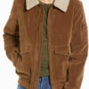 Men's Bomber Suede Leather Jacket