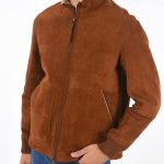 Men's Classic Suede Leather Jacket