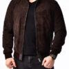 Men's-Zipper-Brown-Suede-Leather-Jacket