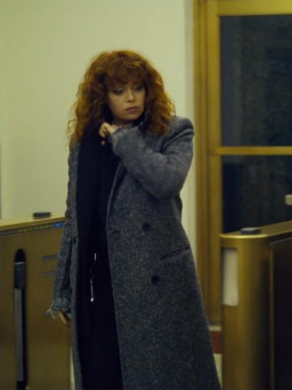 Russian Doll S02 Nadia Vulvokov Grey Coat