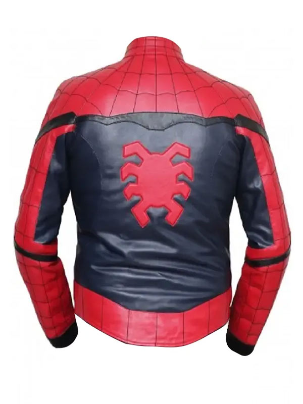 Spiderman Homecoming TOm Holland Leather Jacket