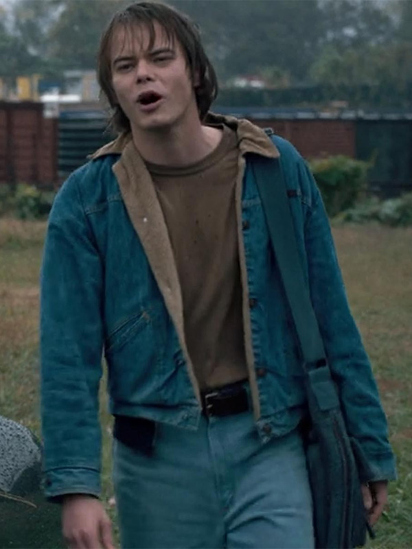 Stranger Things Jonathan Byers Blue Denim Jacket