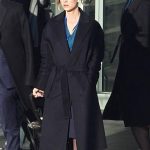 The Flight Attendant Kaley Cuoco Black Coat