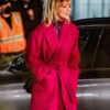 The Flight Attendant Cassie Bowden Pink Trench Coat