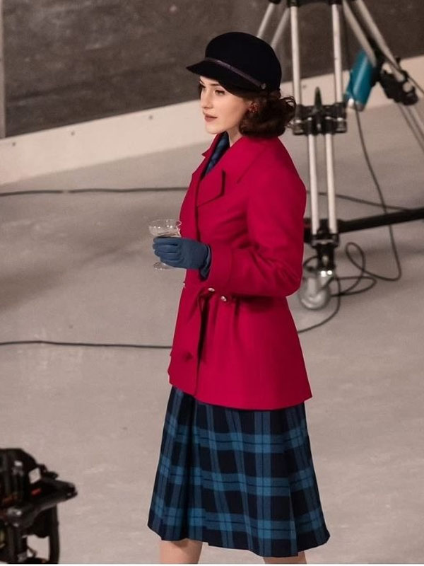 The Marvelous Mrs. Maisel S05 Red Wool Blazer