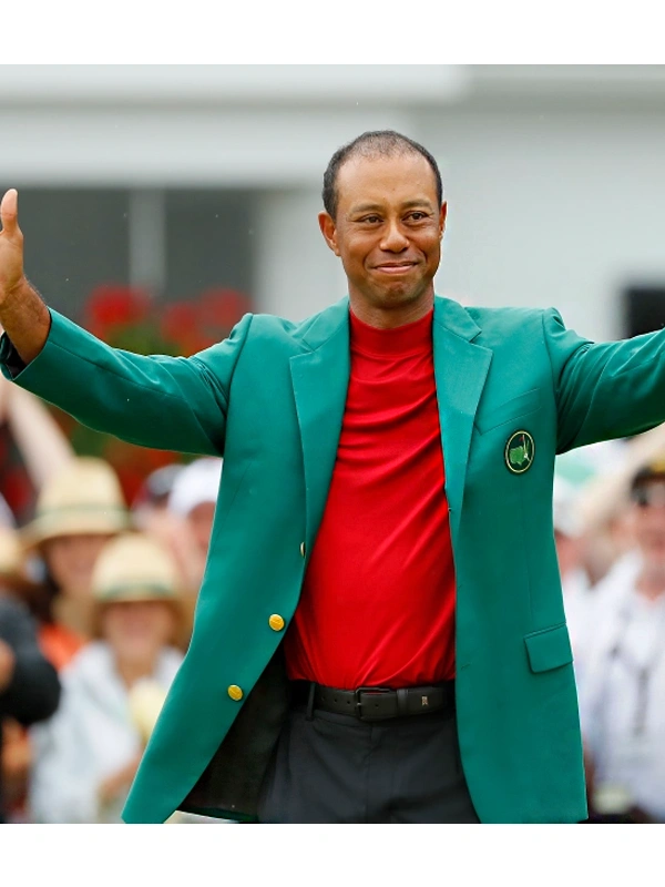 Tiger Woods Green Blazer