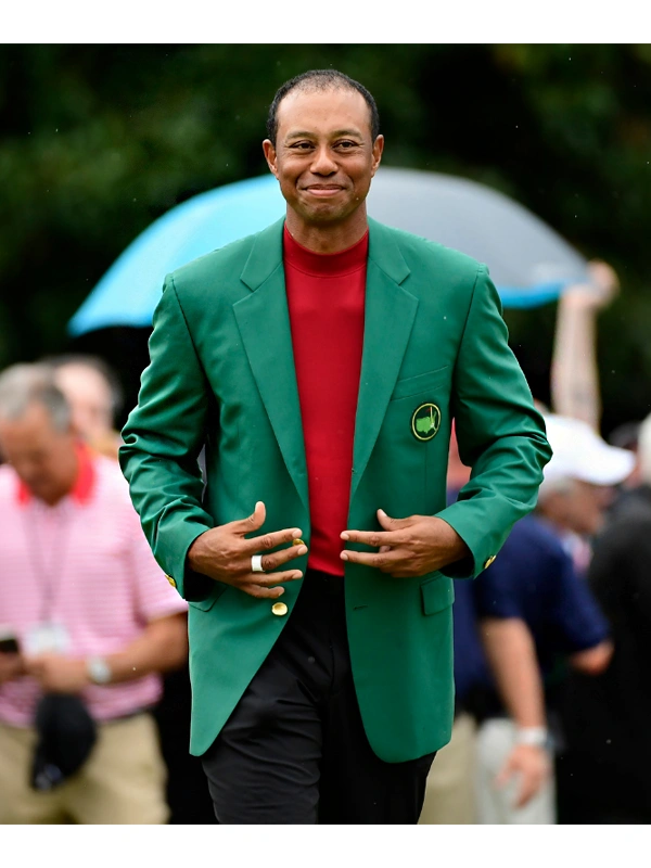 Tiger Woods Green Coat