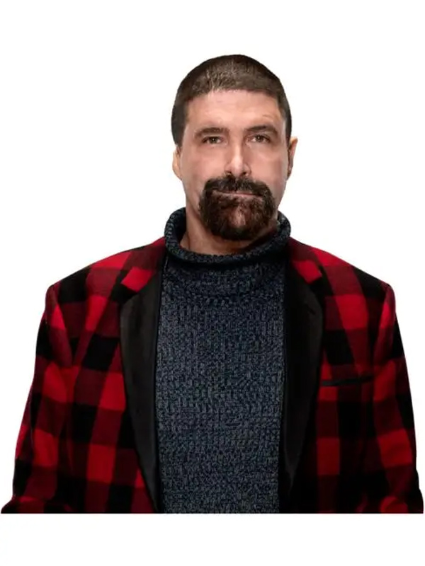 WWE Wrestler Mick Foley Red Coat