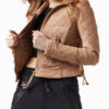 Women's Suede Leather Jacket