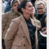 Borgen Power & Glory Birgitte Nyborg Brown Coat