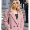 Josephine Langford Pink Coat