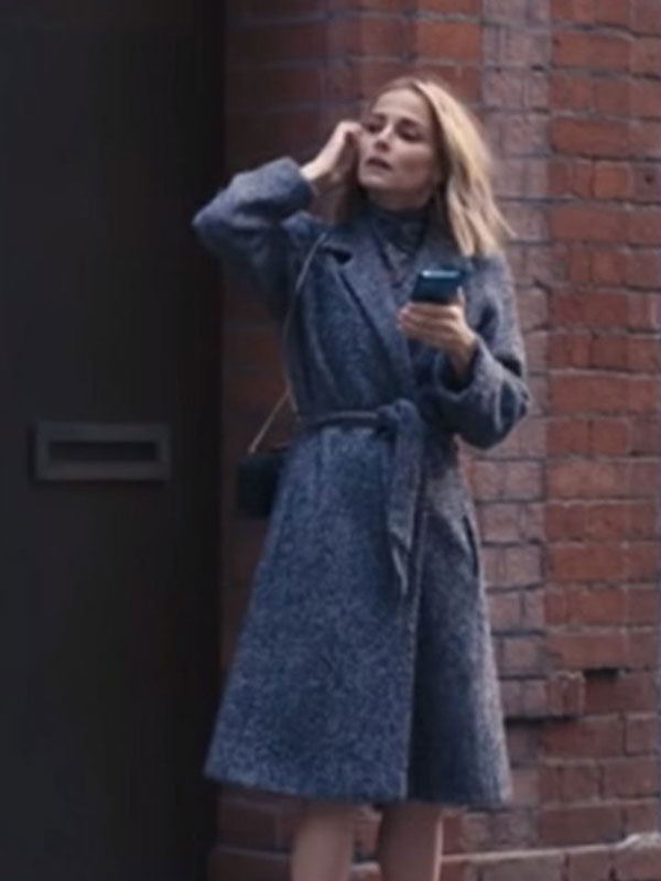 Love Me Bojana Novakovic Grey Coat